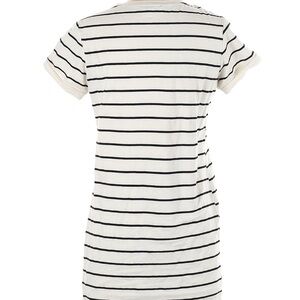 Lulu's Cream and Black Striped Mini Dress